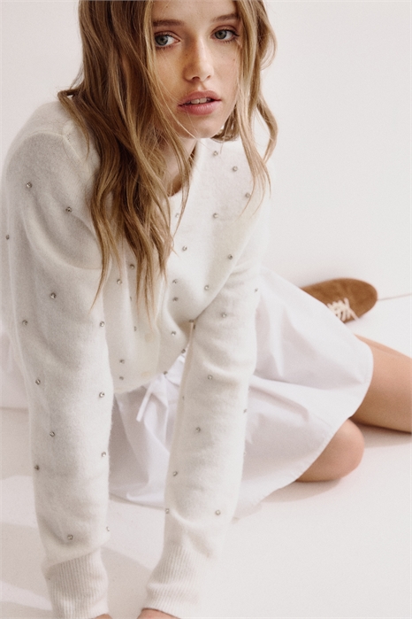 Украшенный кардиган 1303219001 - Фото 13888300