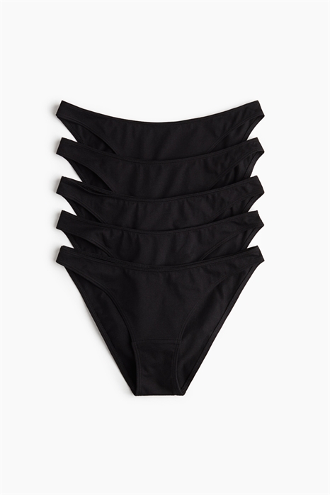 Хлопковые трусы в упаковке из 5 штук 1305644001 - Фото 13888451