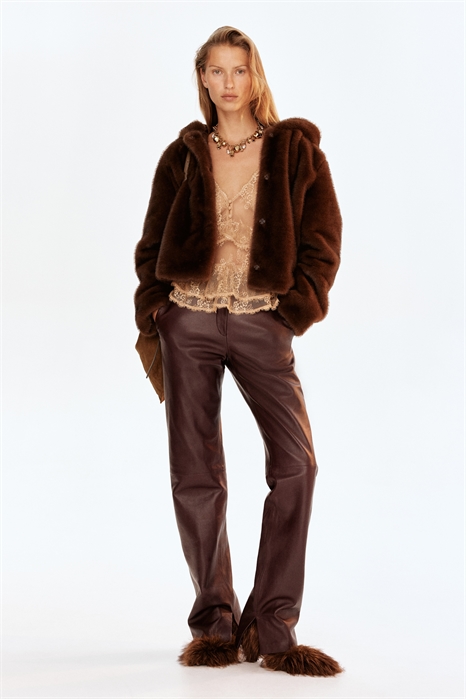 Кружевной топ на бретельках 1313473002 - Фото 13888882