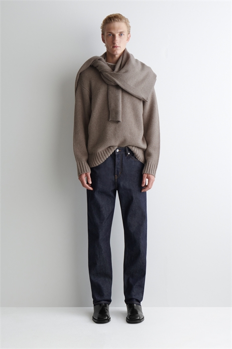 Прямые Джинсы Signature с отворотом 1219888001 - Фото 13889063