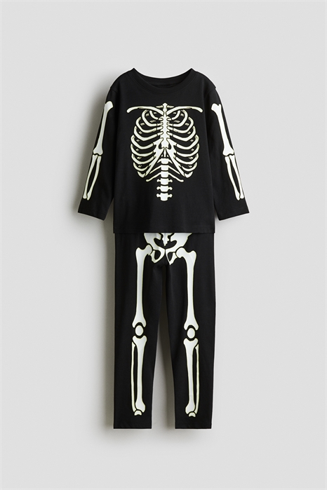 Хлопковая пижама с принтом 1241327013 - Фото 13889654