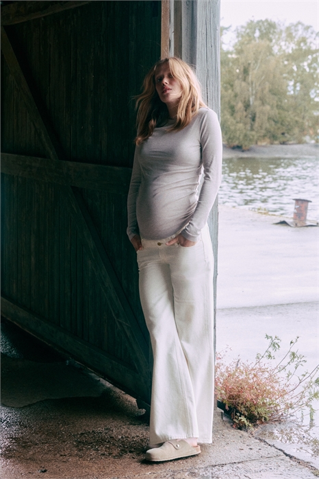 Широкие джинсы MAMA 1226565031 - Фото 13893482