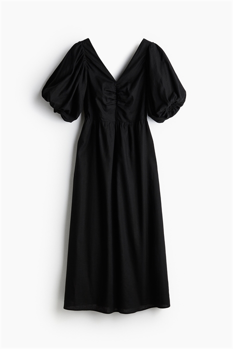 Платье из льняного бленда 1229135001 - Фото 13893494