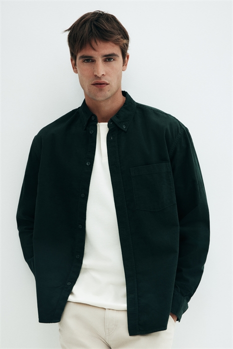 Вельветовая рубашка Regular Fit 1289456005 - Фото 13894218