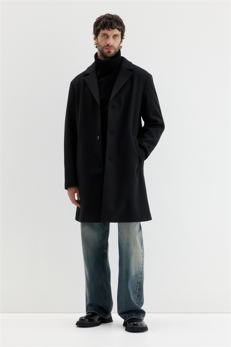 Однобортное пальто 1294108001 - Фото 13894493