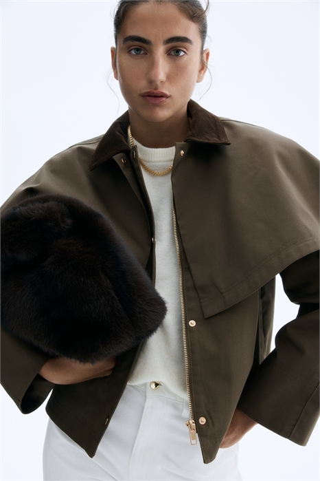 Куртка с накидкой 1299405001 - Фото 13895109