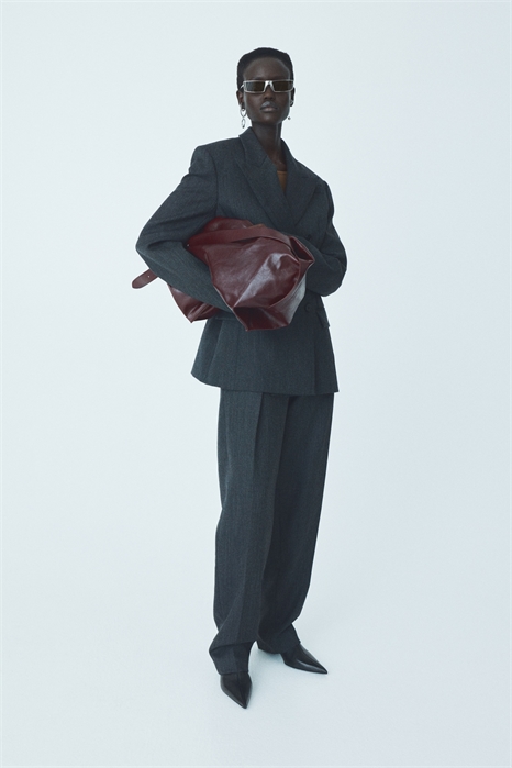 Приталенные шерстяные брюки 1301715001 - Фото 13895466