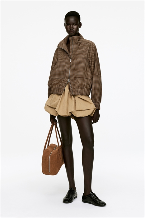 Куртка на молнии в клетку 1301972001 - Фото 13895494