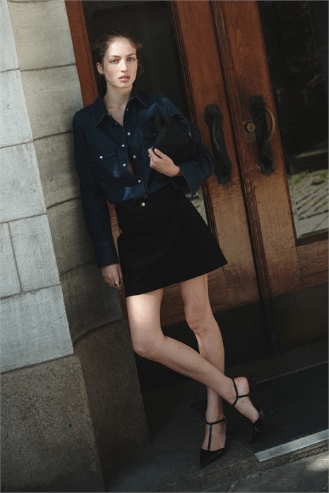 Мини-юбка 1303105004 - Фото 13895807