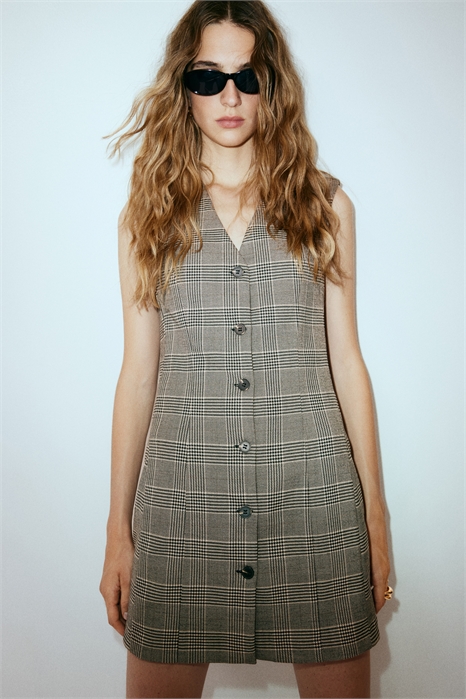 Платье с подплечниками 1303455001 - Фото 13895901