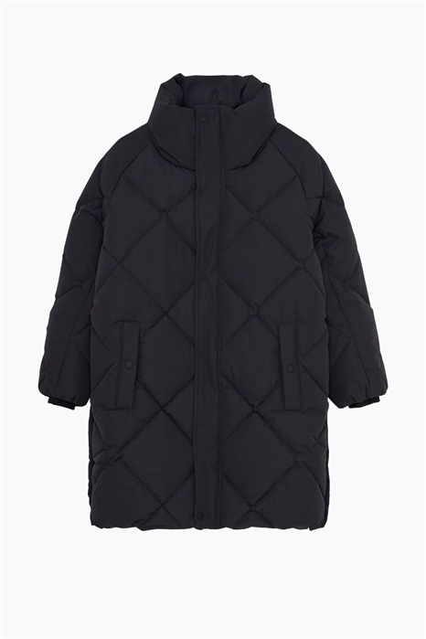 Пуховик без капюшона 1305367001 - Фото 13896079