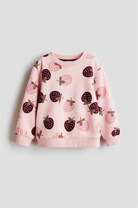 Толстовка с набивным рисунком и начесом внутри 1305880110 - Фото 13896116