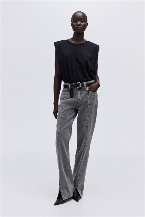 Джинсы с разрезом на груди 1306360002 - Фото 13896160