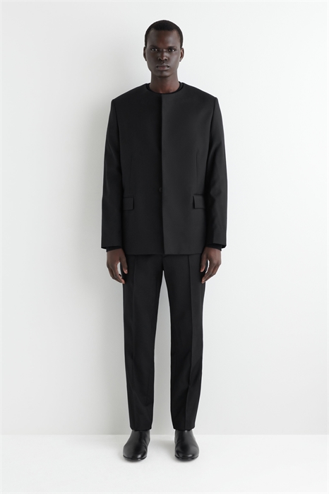 Зауженные брюки из шерсти 1291667001 - Фото 13898622