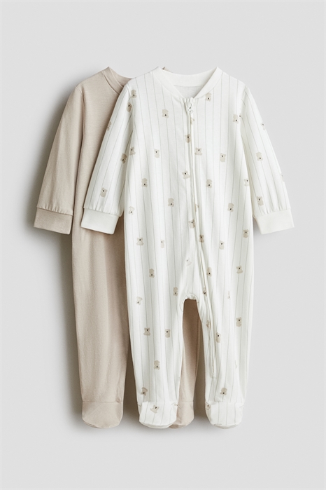 Спальные костюмы на молнии в упаковке из 2 штук 1197187021 - Фото 13899886