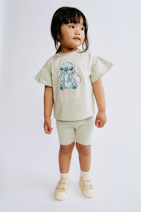 Комплект из 2 частей из хлопка с принтом 1294502001 - Фото 13901365