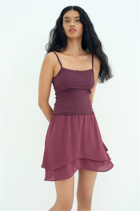 Расклешенная юбка мини артикул 1318431001