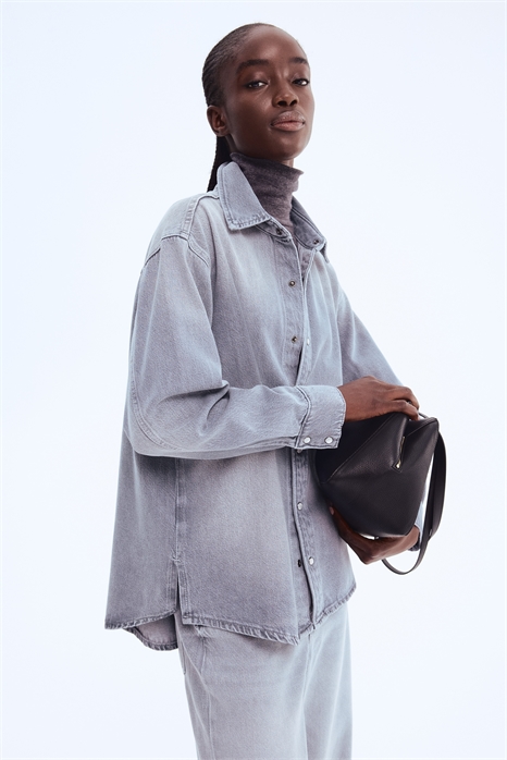 Рубашка из мягкого денима Feather Soft 1295573004 - Фото 13902289
