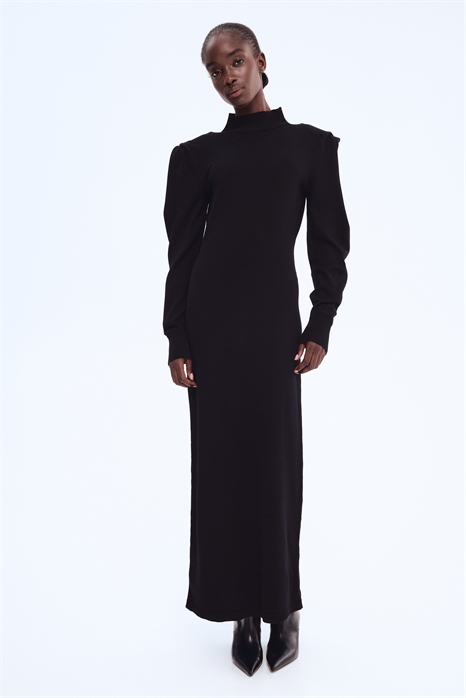 Платье-макси из тонкого трикотажа 1297302008 - Фото 13903951