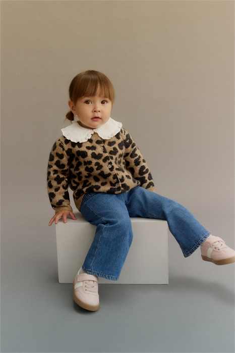 Кардиган с узором артикул 1240472004