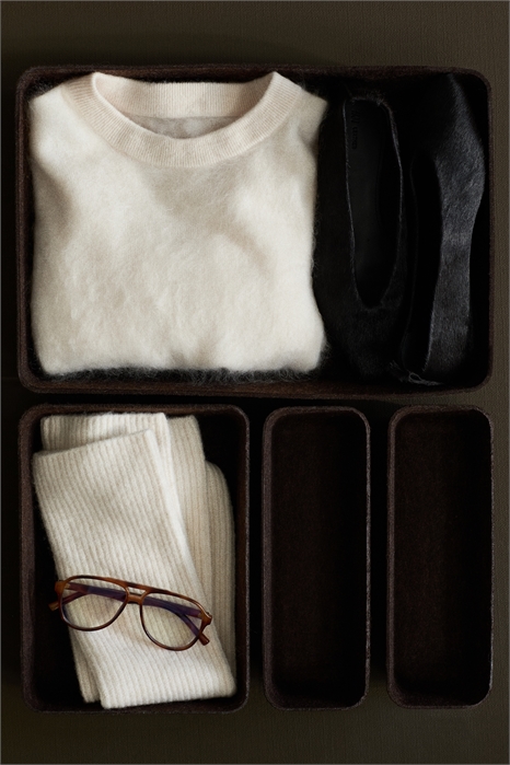 Набор войлочных корзин для хранения из 7 предметов 1205093002 - Фото 13904351