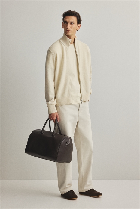 Шерстяной кардиган на молнии Regular Fit 1287993003 - Фото 13904427