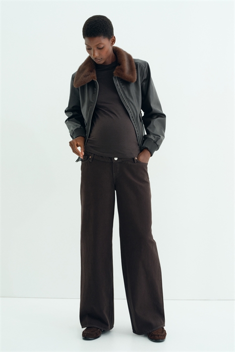 Широкие джинсы MAMA 1286321001 - Фото 13904963