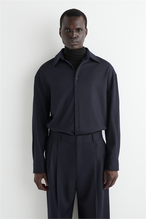 Рубашка из шерстяной фланели 1320966001 - Фото 13906602