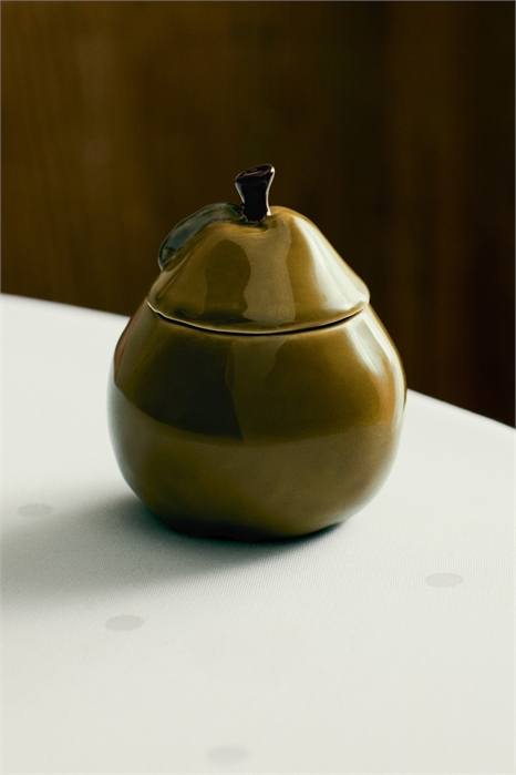 Маленькая керамическая банка в форме дыни 1286249001 - Фото 13906620
