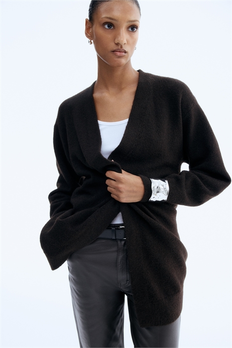 Длинный кардиган 0863595036 - Фото 13906649