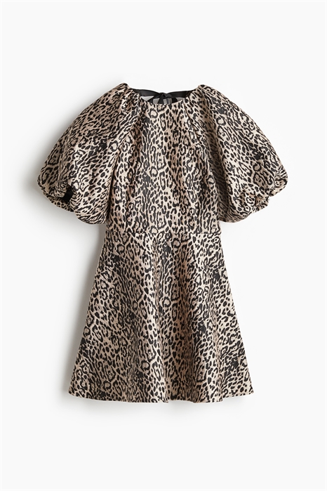 Платье с завязками из жаккардового переплетения 1247667004 - Фото 13907242