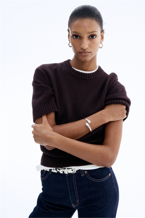 Футболка из трикотажной шерсти 1299368001 - Фото 13907273