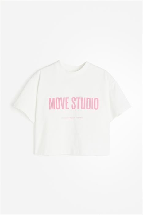 Спортивный топ кроп с DryMove™ 1214723002 - Фото 13909163