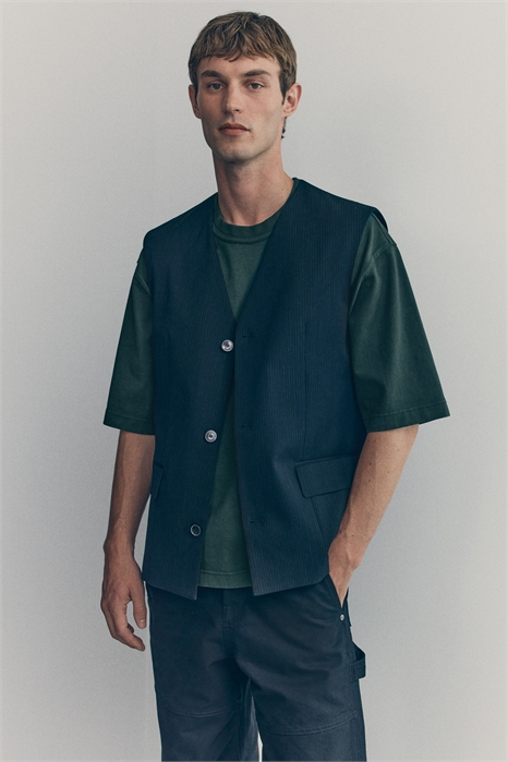 Хлопковая футболка в боксерском стиле 1299794005 - Фото 13910043