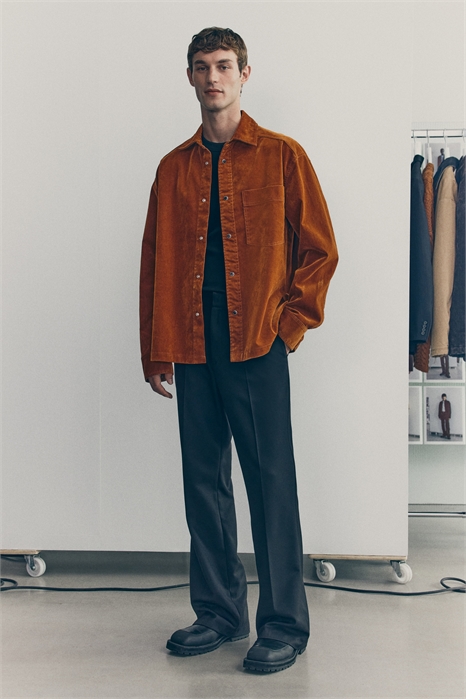 Куртка-рубашка из матового твила 1304703002 - Фото 13910165