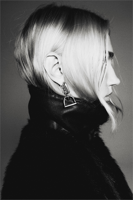 Двухцветные серьги 1309390001 - Фото 13910466