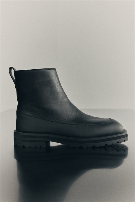 Кожаные сапоги 1311651003 - Фото 13910560