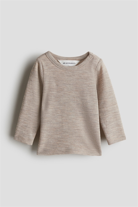 Топ из шерстяного трикотажа 1235110001 - Фото 13910888