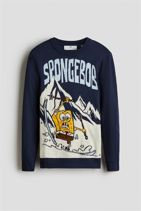 Джемпер из жаккардовой вязки 1301156002 - Фото 13911881