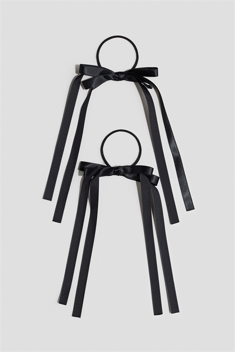 Резинки для волос с декоративным бантиком 2 шт. 1312114001 - Фото 13912320