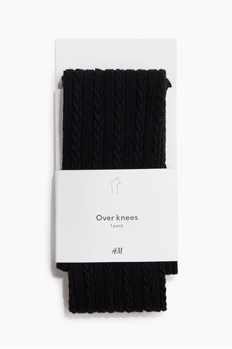 Вязаные гольфы выше колена 1320170002 - Фото 13912412