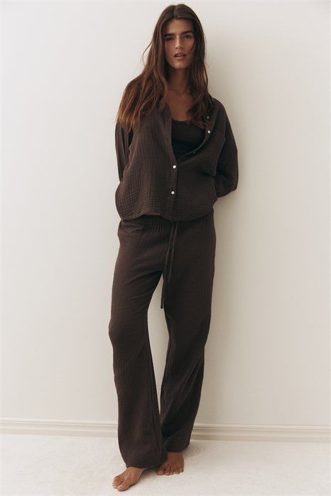Пижама из хлопкового муслина 1262175022 - Фото 13912531