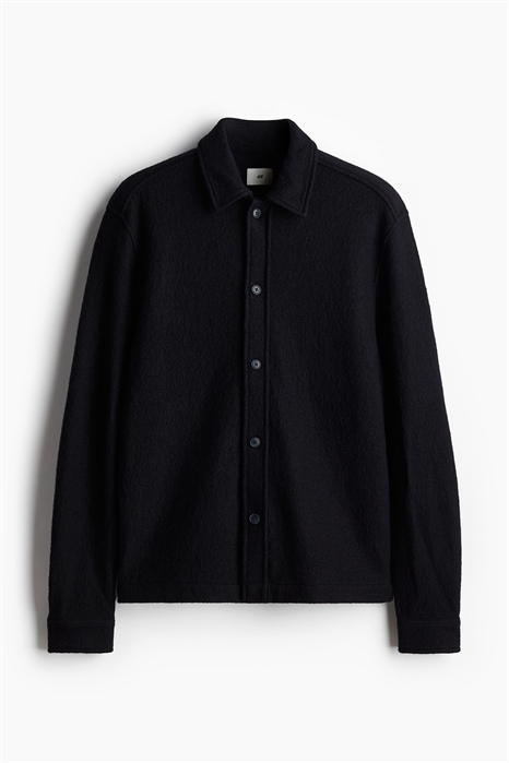 Рубашка из шерстяного бленда Regular Fit 1231426001 - Фото 13912707