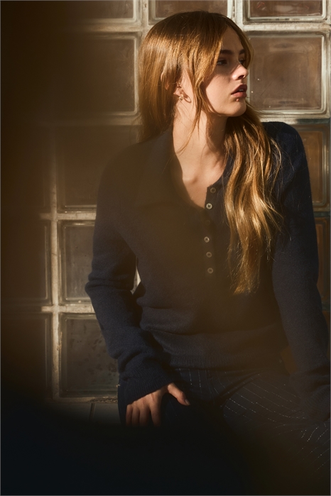 Джемпер-поло 1300575002 - Фото 13913464