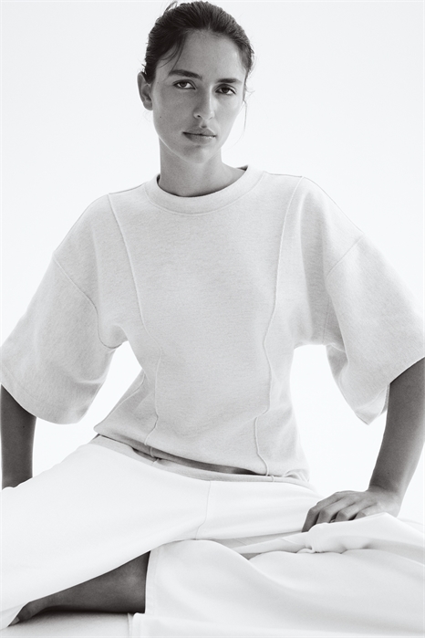 Свободный топ из тонкого трикотажа 1305876002 - Фото 13913808