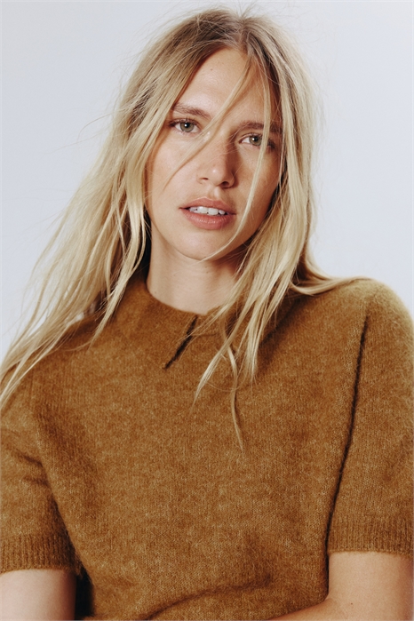 Джемпер из смеси альпаки с воротником 1306838002 - Фото 13913873