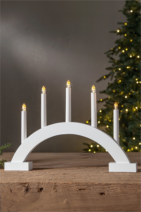 Подсвечник Abbe на батарейках 1277355002 - Фото 13915323