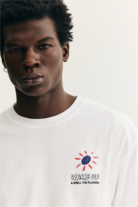 Футболка с принтом свободного кроя 1034065197 - Фото 13915788