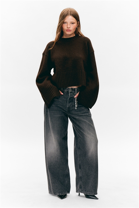 Вязаный свитер оверсайз 1296919003 - Фото 13916537