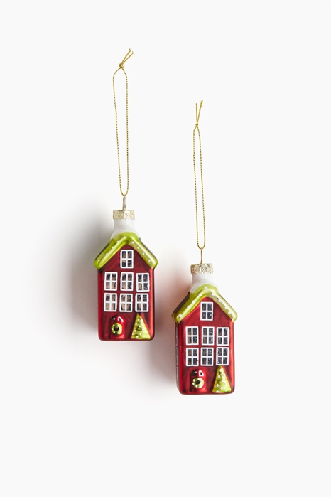 Стеклянное рождественское украшение 1299157010 - Фото 13917646